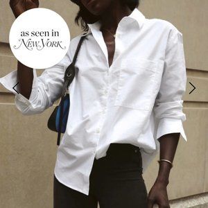 AYR White Button Down Shirt